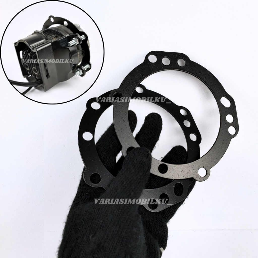 [VRM] Adaptor Bracket Besi Foglamp BILED 3inch Universal untuk Foglamp AVANZA XENIA AGYA AYLA SIGRA