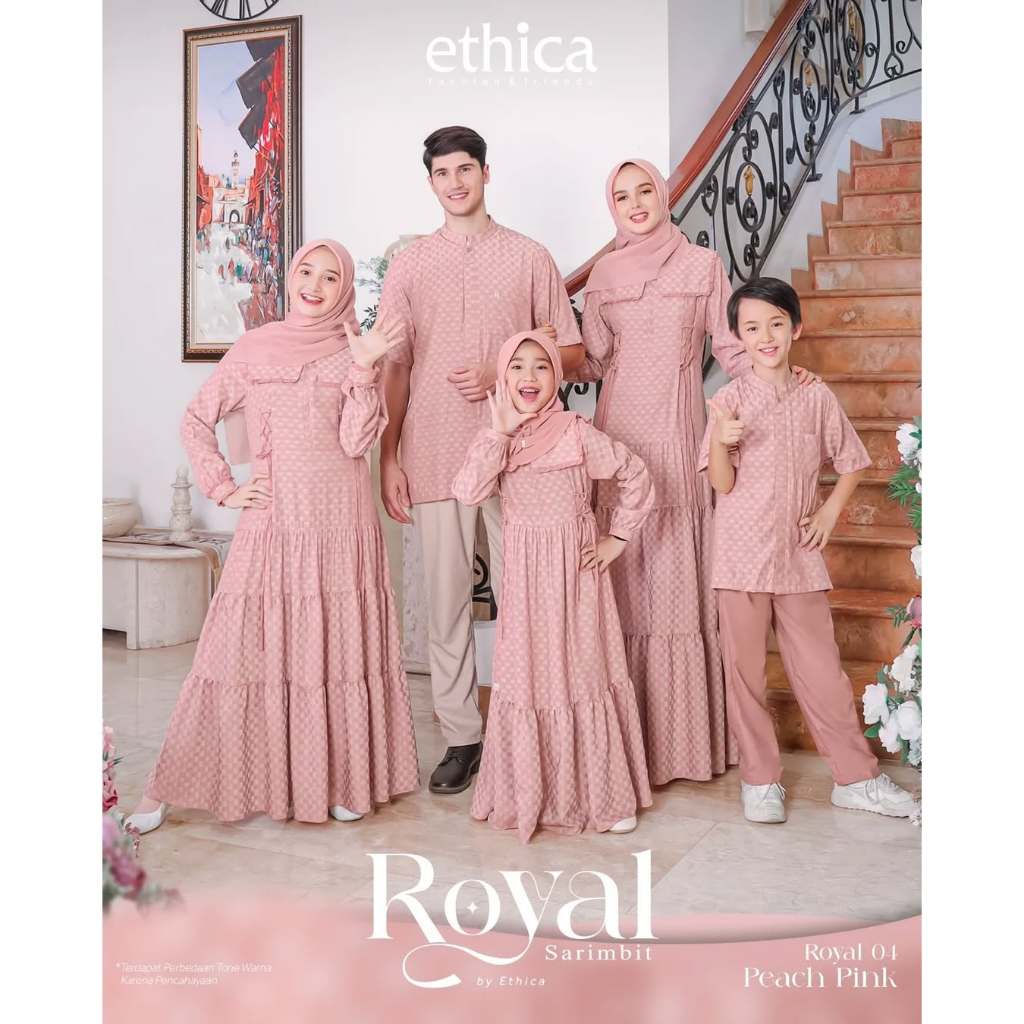SARIMBIT TERBARU ETHICA ROYAL 04 PEACH PINK