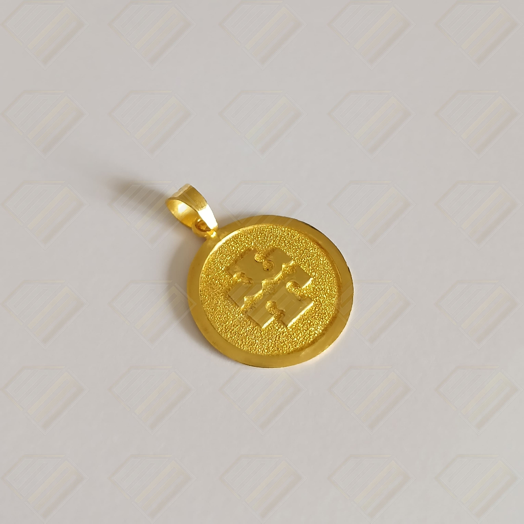 Liontin Model TORY BURCH Emas 24 Karat