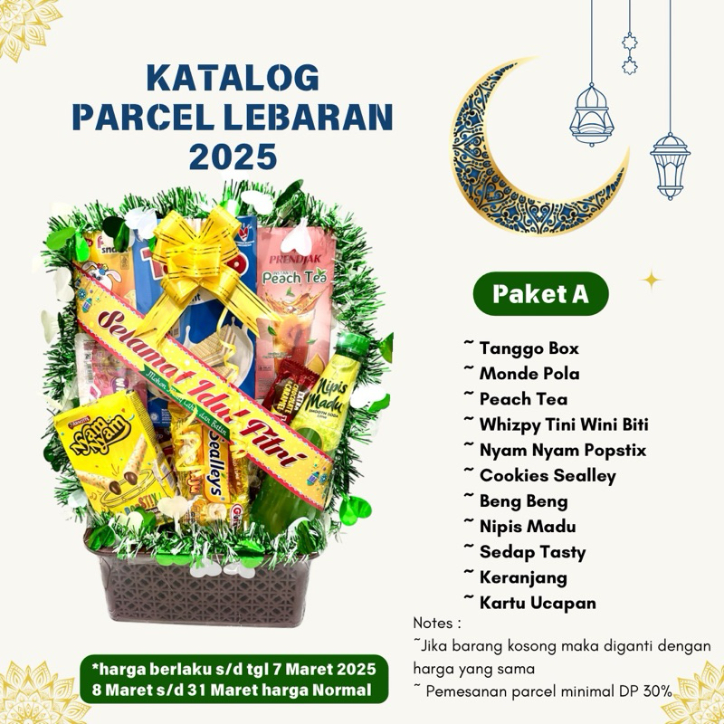 

Parcel Lebaran Idul Fitri THR Lebaran Paket A