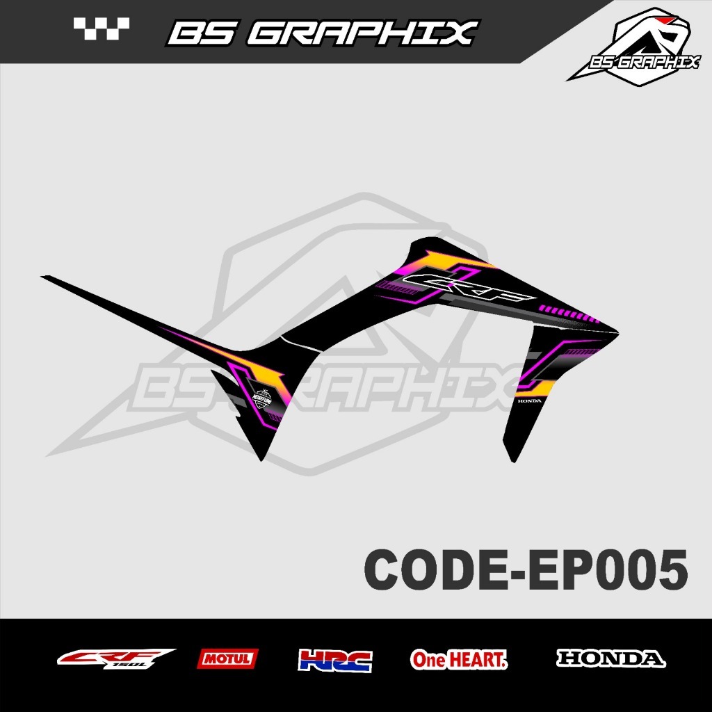 STIKER STRIPING CRF 150 L KEREN STRIPING HONDA CRF 150L KODE EP STRIPING CRF 150 L KEREN STRIPING HO