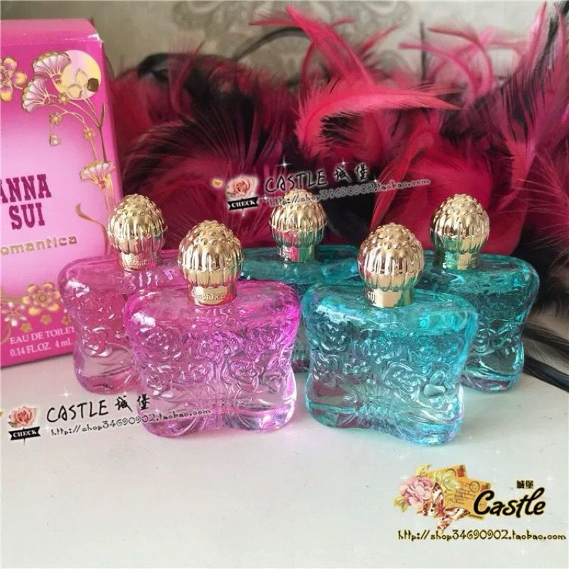 mini parfume original anna sui 4ml