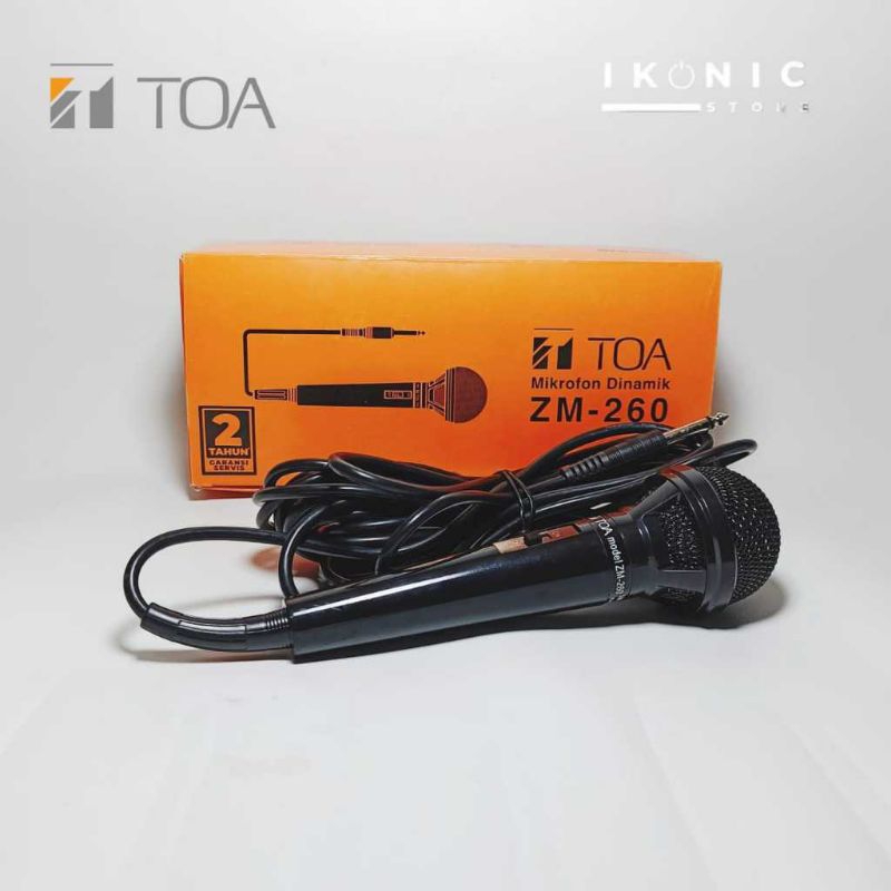 TOA ZM 260 Mic kabel/MICROPHONE TOA ZM 260