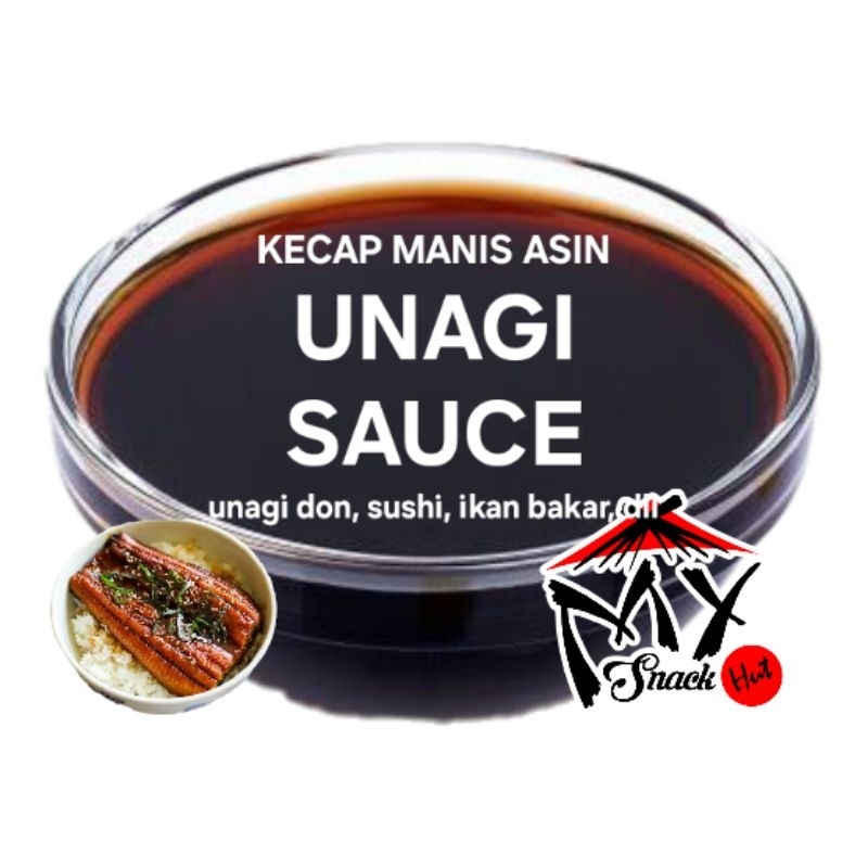

UNAGI SAUCE 250GR SAUS SAOS EEL BELUT NITSUME KABAYAKI NO TARE SUSHI MANIS ASIN JEPANG HALAL