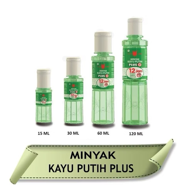 Plus CAP LANG Kayu Putih Plus 12 Jam | Kayu Putih Plus | Minyak Anti Nyamuk