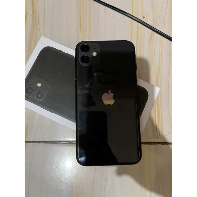 IPHONE 11 128GB SECOND INTER LLA BLACK / Iphone / Hp Iphone second like new