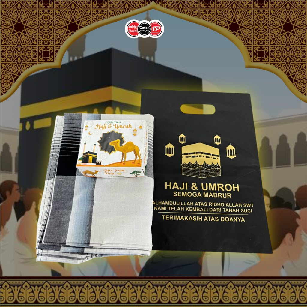 

iDk90 (Isi 50 Pcs) Plastik Haji Dan Umroh 25cm X 35cm