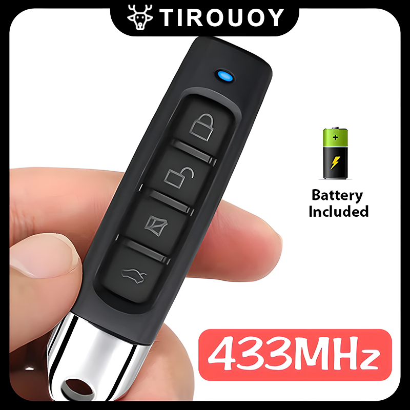 Duplikat remote mobil 433MHz termasuk baterai 27A 12V RFP 433Mhz