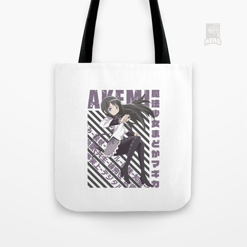 Tote Bag anime Mahou Shoujo Madoka☆Magica Homura Akemi