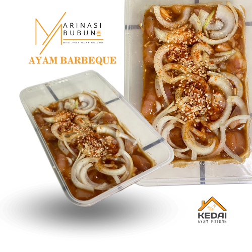 

MARINASI AYAM BARBEQUE MEAL PREP 250GR AYAM BBQ SIAP MASAK