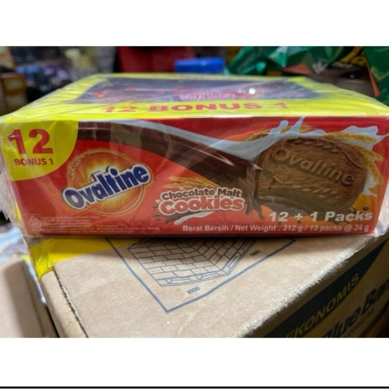 

OVALTINE SNACK 2000 30GR (1 BOX ISI 13 PCS)