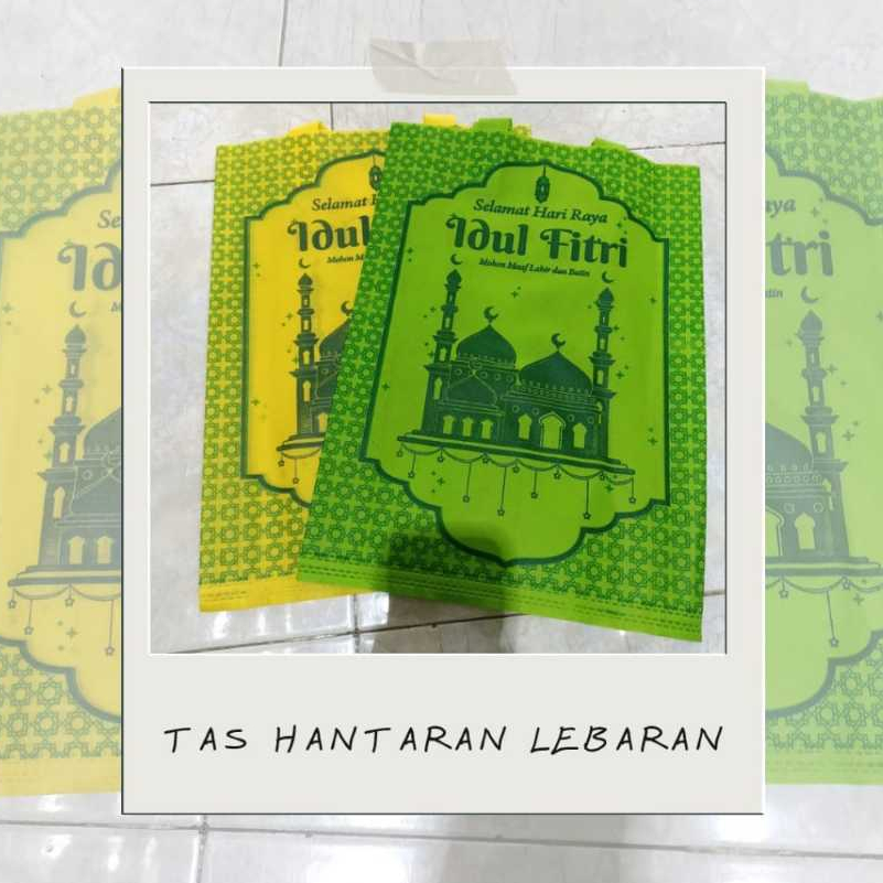 

Tas Hantaran Lebaran Tas Spunbond Idul Fitri Goodie Bag Lebaran Isi 12pcs
