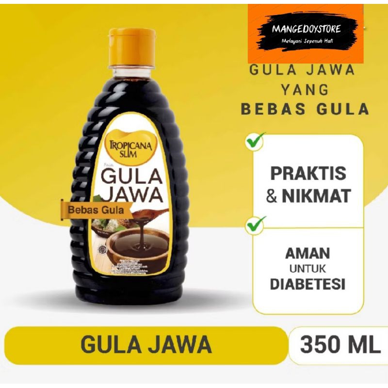 

Tropicana Slim Gula Jawa 350ml