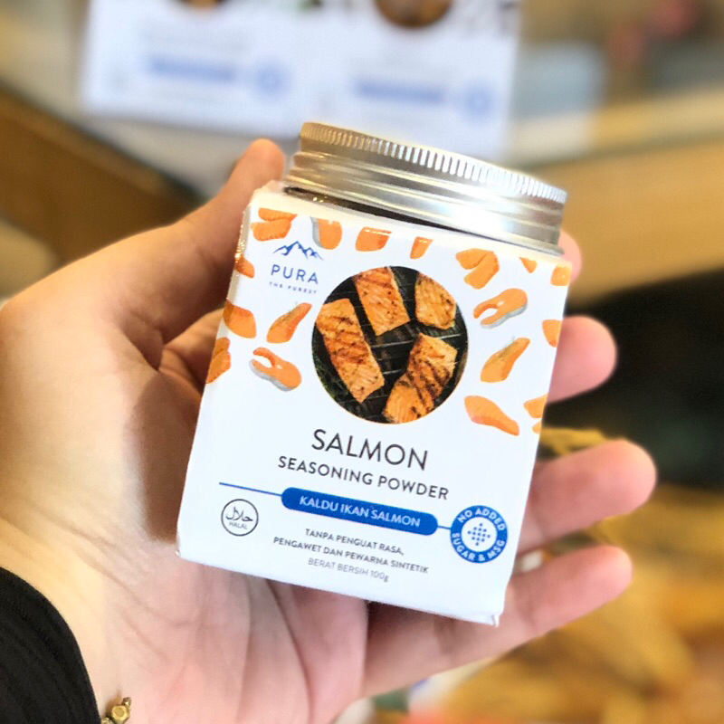 

Pura Seasoning Kaldu Salmon Asli Kaldu Mpasi Non MSG Tanpa Gula
