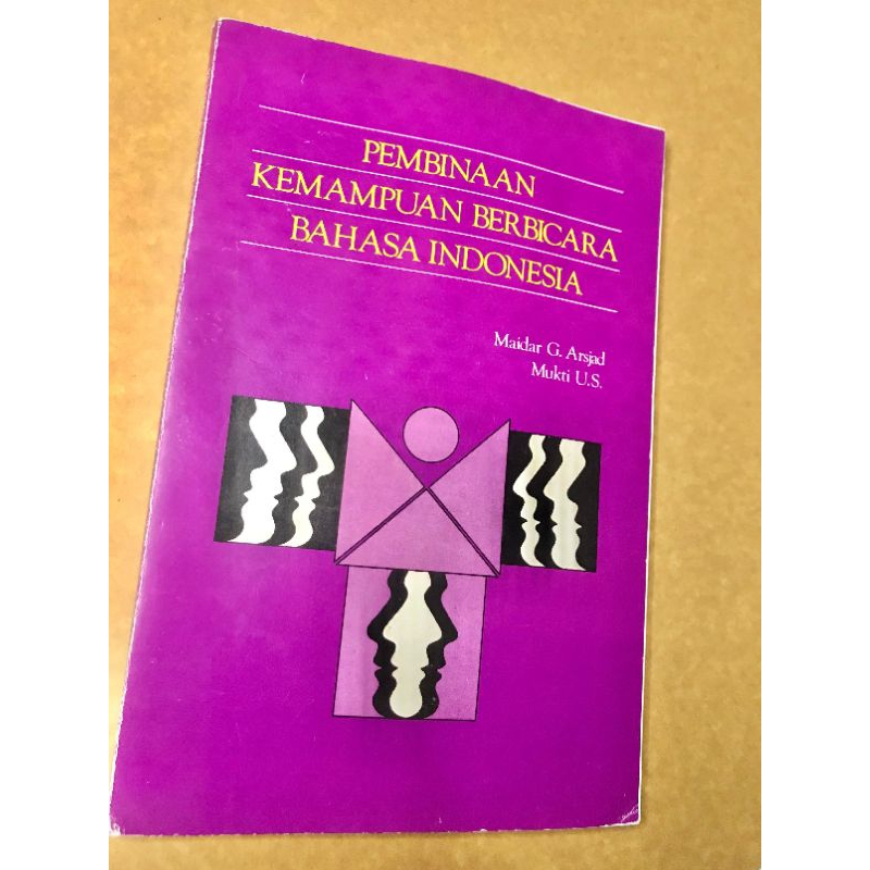 Buku Pembinaan Kemampuan Berbicara Bahasa Indonesia preloved