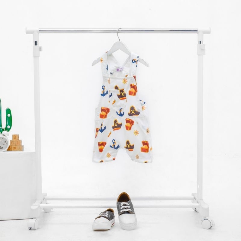 pirates overall jumpsuit anak laki-laki, baju kodok anak laki-laki, baju kodok bayi, baju kodok bayi