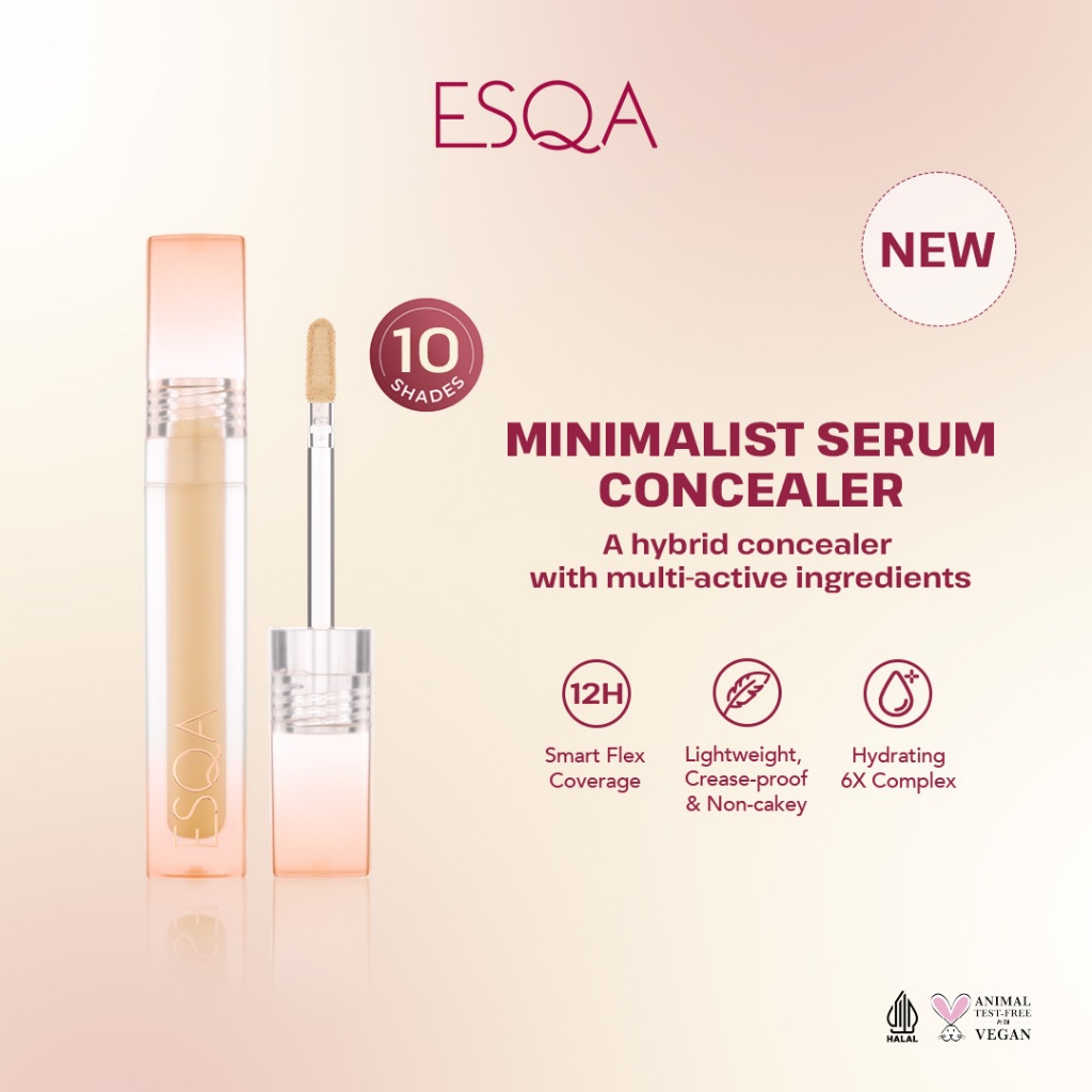 Esqa Minimalist Serum Concealer - Vanilla