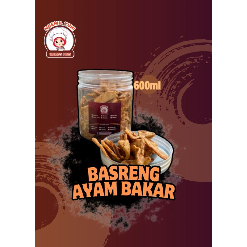 

Ngemil Yuk! Basreng Ayam Bakar 600gram - Makanan Ringan