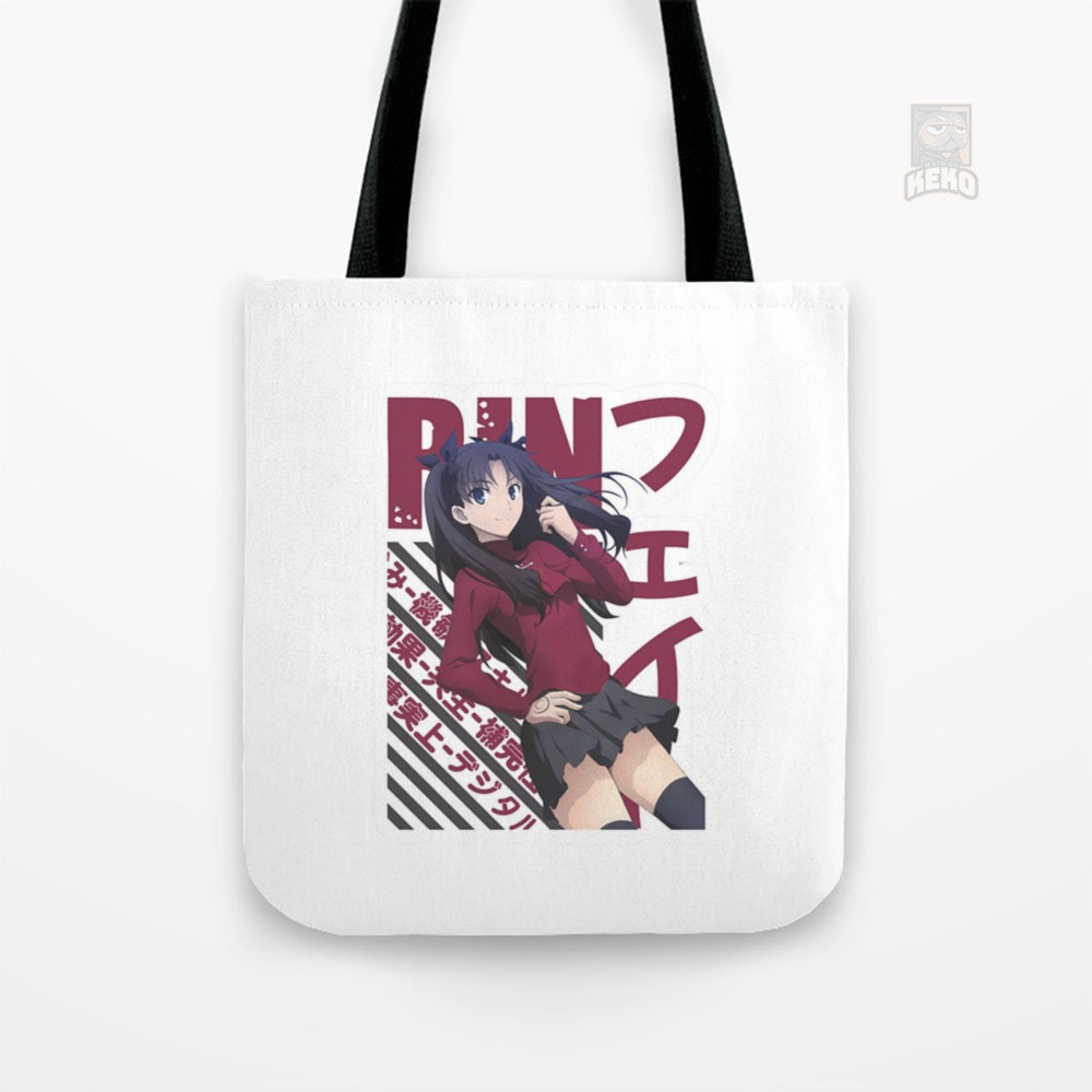 Tote Bag Anime Fate Rin Toosaka #05 Poster