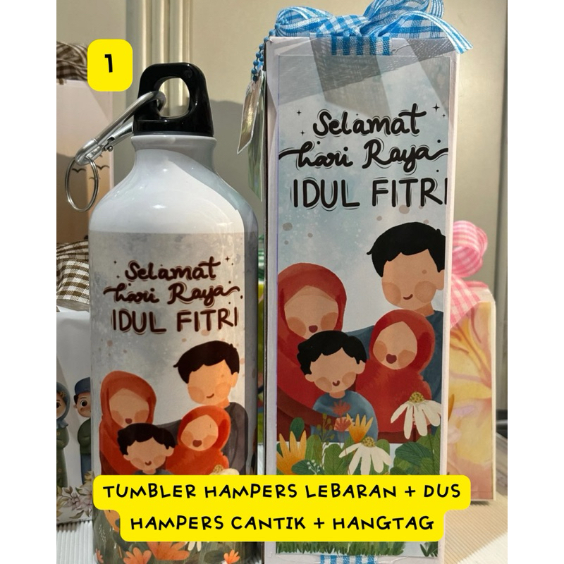 Tumbler Hampers Lebaran / Tumbler custom / souvenir tumbler