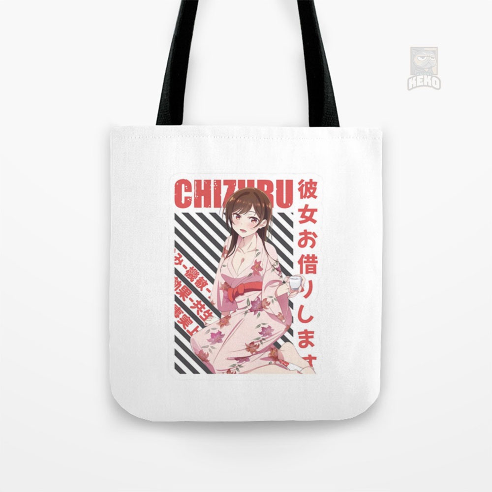 Tote Bag Anime Kanojo Okarishimasu Chizuru Ichinose Poster