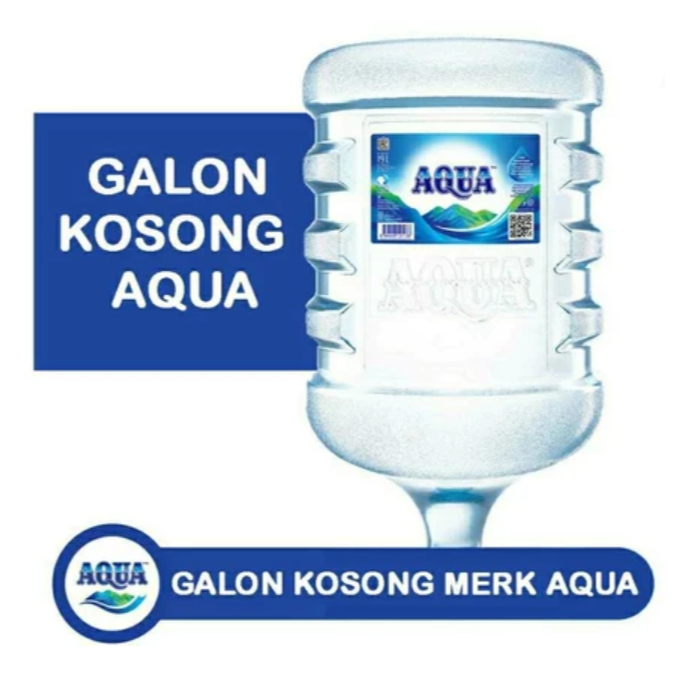 

Galon Aqua Asli 19 Liter (Kosongan)