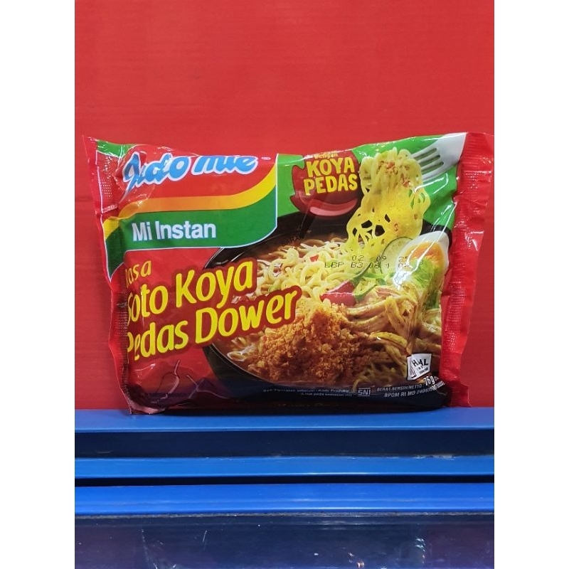 

Indomie Mi Instan Rasa Soto Kota Pedas Dower 76gr