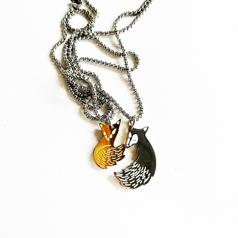 KALUNG COUPLE RUBAH FOX UNIK CUTE