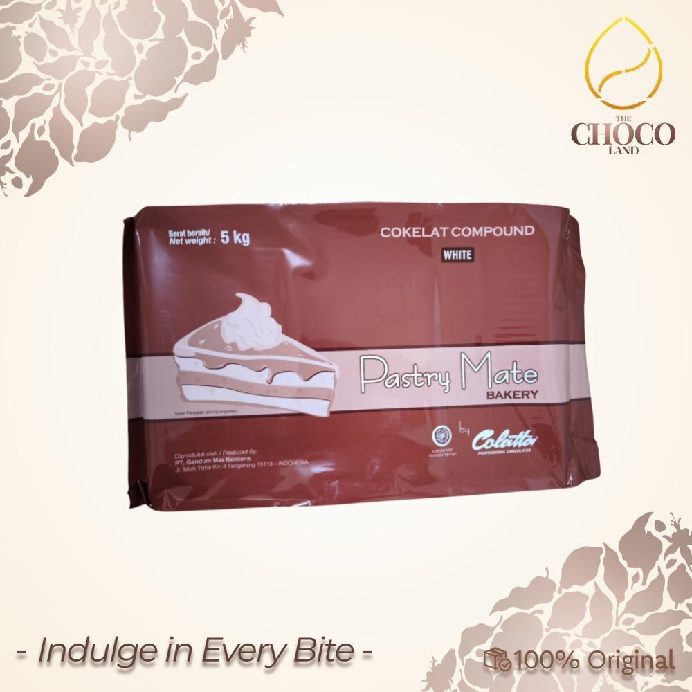 COLATTA Pastry Mate White Chocolate Compound 5KG