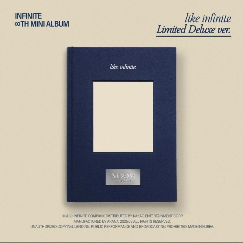 [PO] INFINITE - 8th Mini Album [LIKE INFINITE] (Limited Deluxe ver.) / ALBUM INFINITE LIKE INFINITE