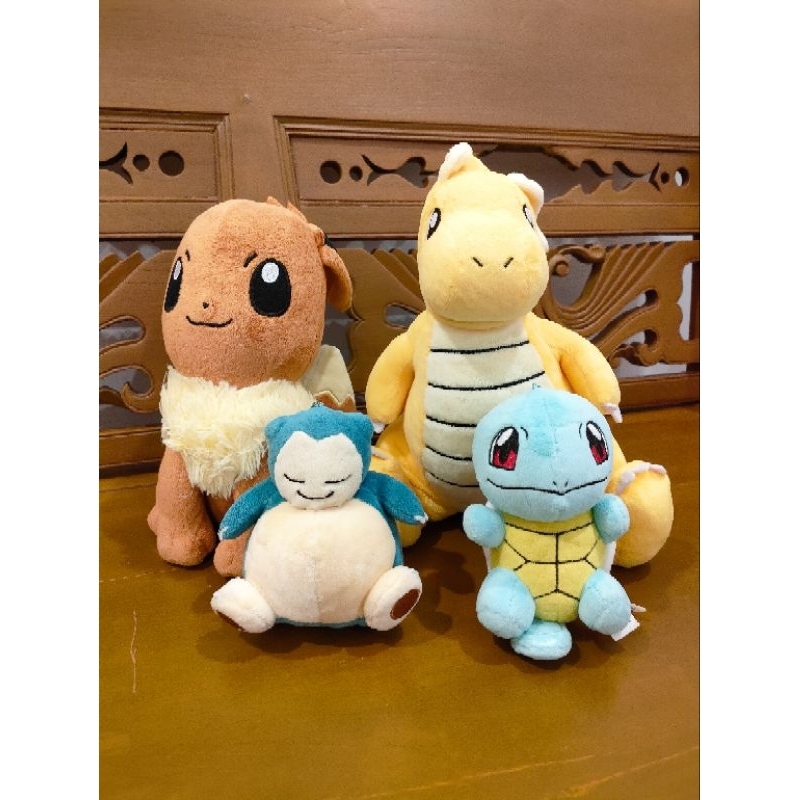 Boneka Pokemon / Dragonite / Squirtle / Snorlax
