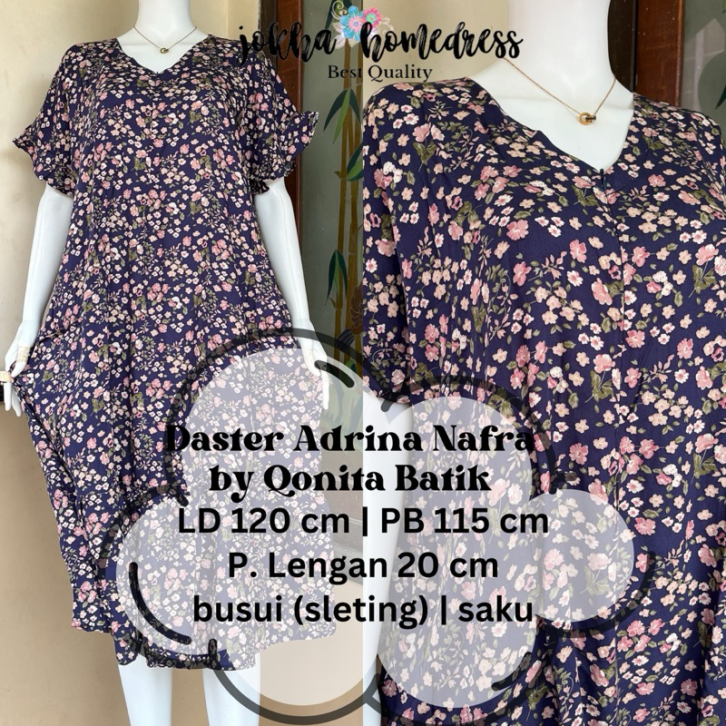 Daster Adrina Busui Nafra by Qonita Batik Pekalongan