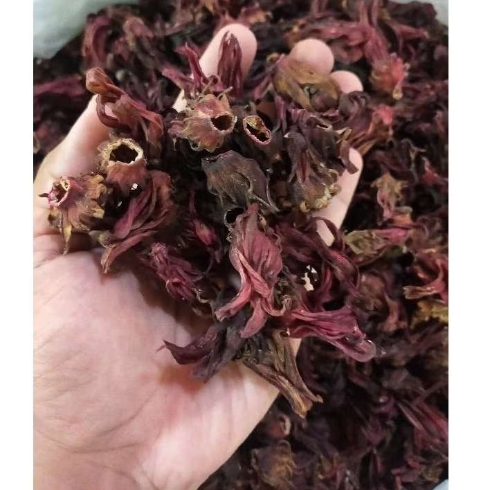 

Bunga Rosella - Rosella kering - Rosella open - bunga Rosella ecer - teh herbal - wedang Rosella