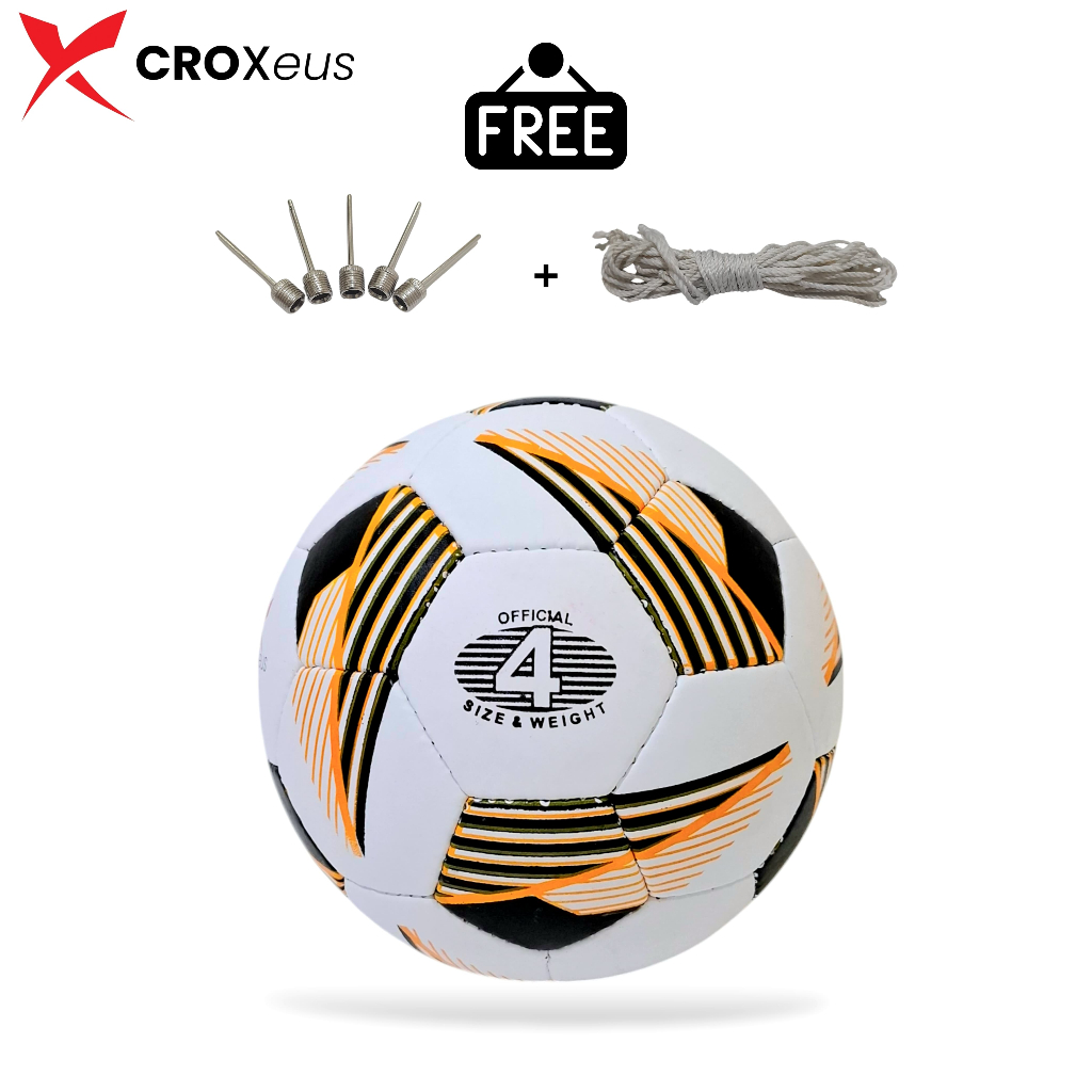 RB Bola Sepak Size 4 Bola Kaki Size 4 Bola Sepak Anak Bola Kaki Anak Bonus Pompa