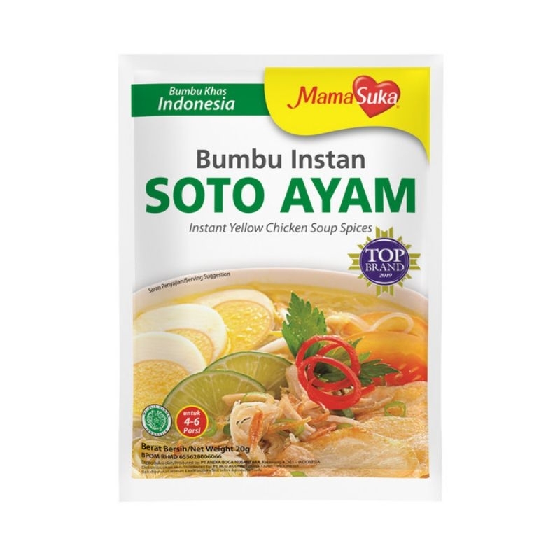 

mamasuka bumbu soto ayam 20gr