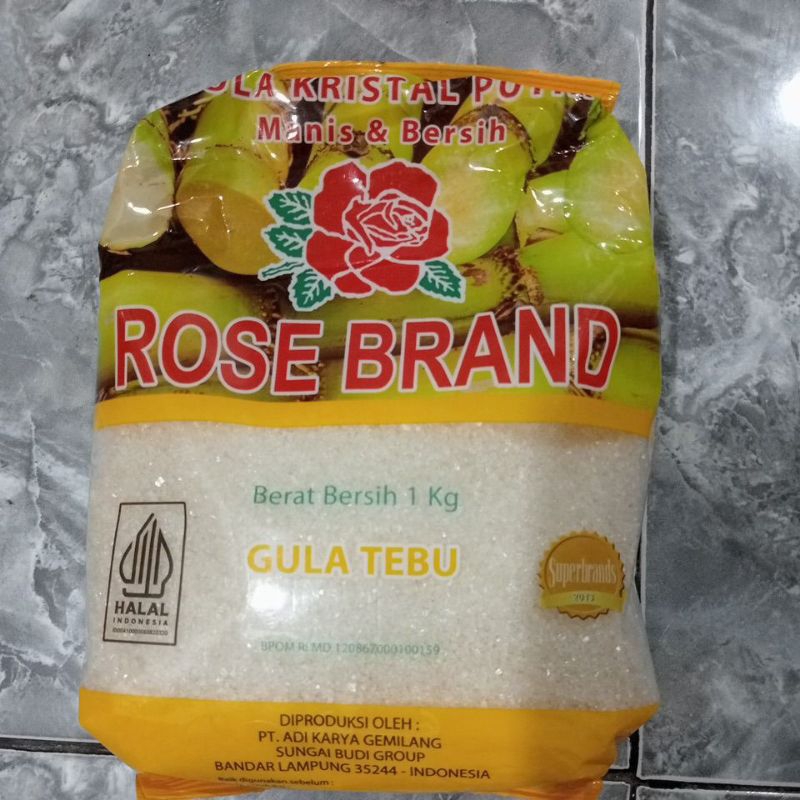 

Gula RoseBrand kemasan 1kg