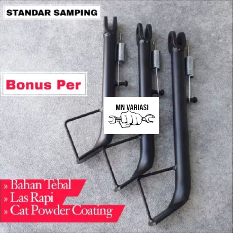 Standar Samping Tiger CBR 150R Megapro Primus New Mono Custom Universal Honda Panjang