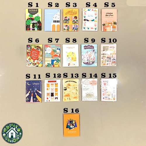 

Grosir Amplop Lebaran Idul Fitri 10 Pak Pendek Desain Estetik Random