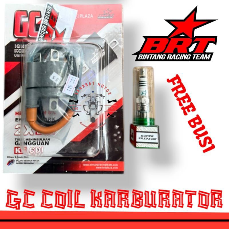 COIL KOIL BRT GC COIL KARBU BEBEK MATIC GRAND KARISMA SUPRA JUPITER VEGA SHOGUN SMASH BEAT VARIO TIG