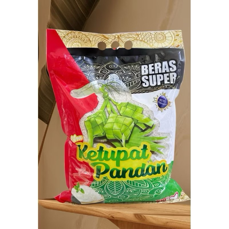 

[READY STOCK] Beras Ketupat Pandan D’Pulen Kuwalitas Super 2.5kg