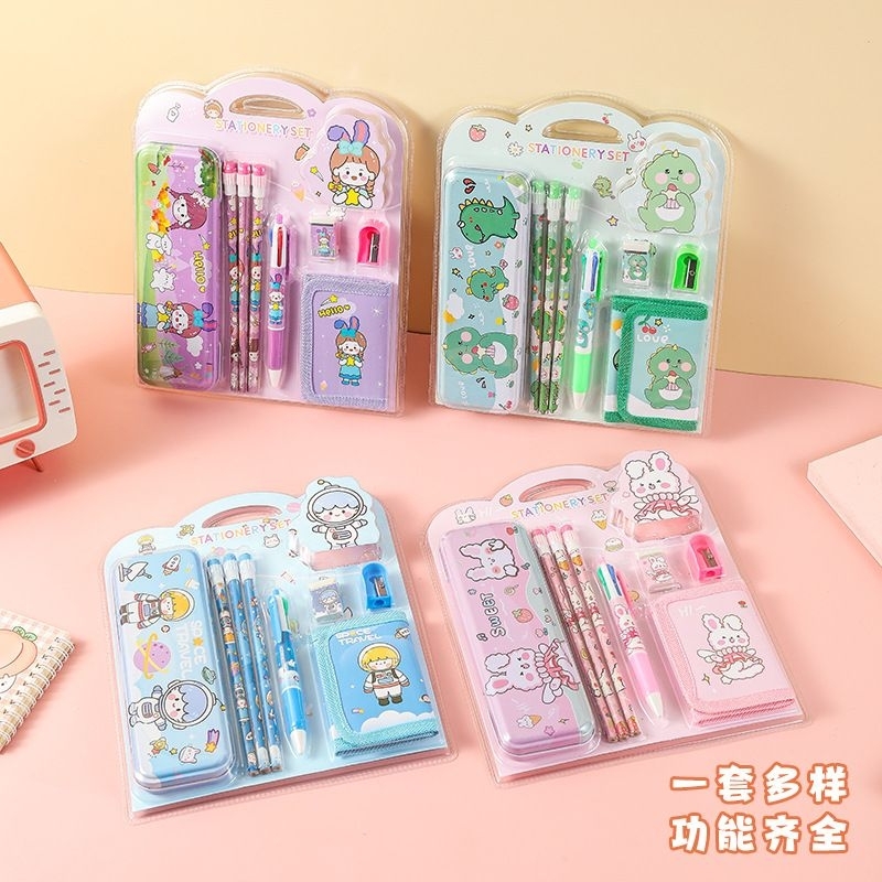 gift box stationary | set alat tulis lucu | set alat tulis anak laki | set alat tulis anak perrmpuan