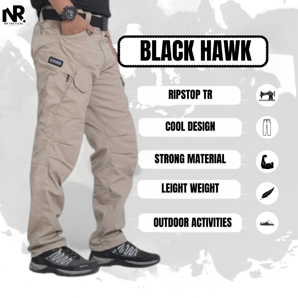 Celana Cargo Panjang Tactical Original BLACKHAWK