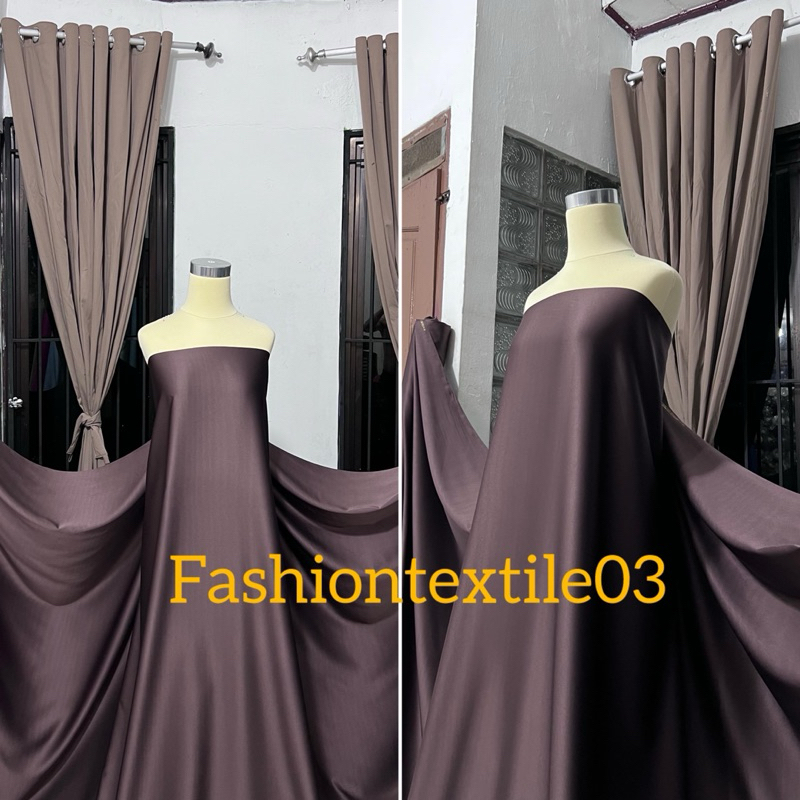 Kain Satin Roberto Cavalli/Bahan Satin Robert Cavalli Premium/Harga Persetengah Meter