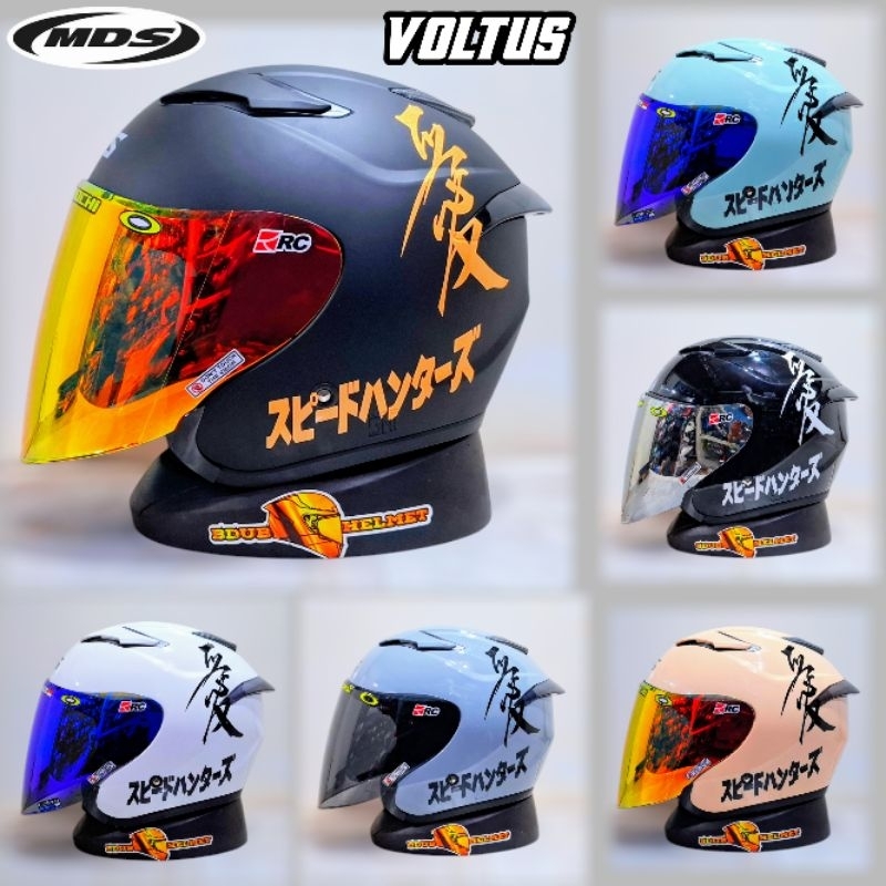 Helm MDS Voltus motif kenji paket ganteng spoiler 3D