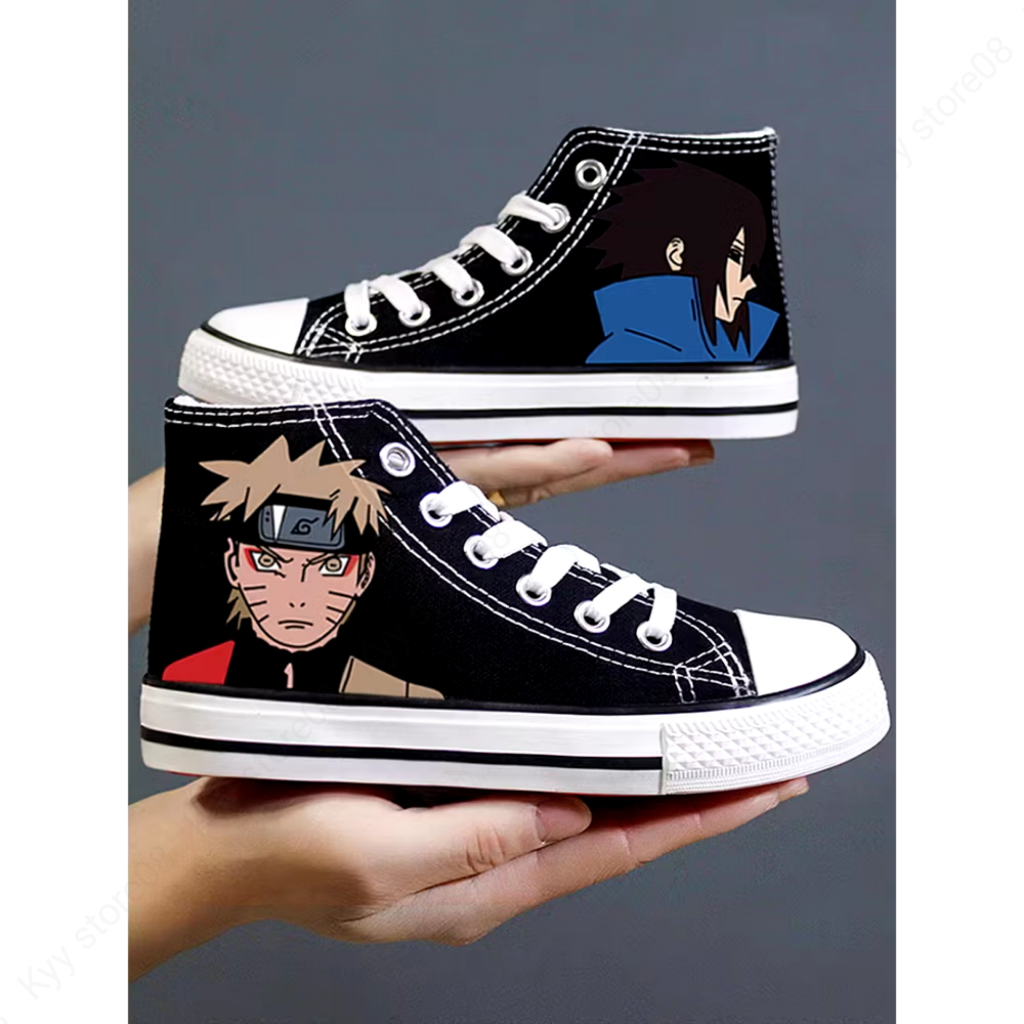 sepatu karakter NARUTO model boot bot warna hitam cocok untuk semua tersedia untuk anak-anak cewe da