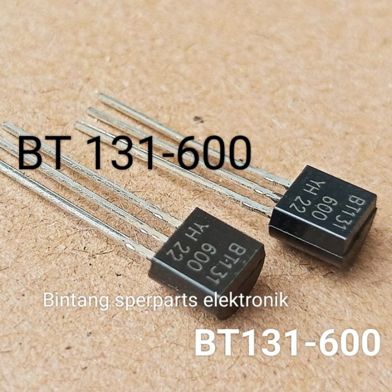(1 BUAH) BT131 - 600 TRANSISTOR BT131 600 BT131-600
