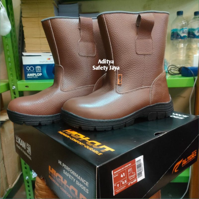 Sepatu Safety Altera Niagara Brown Original / Safety Shoes Altera Niagara Berkualitas