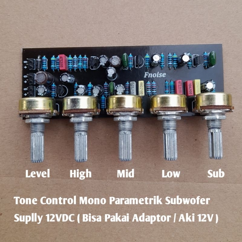 Kit Tone Control Parametrik Subwoofer
