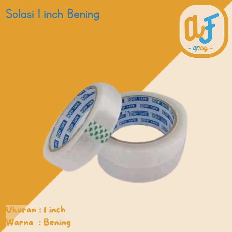 

SOLATIP SOLASI BENING 1 INCH LAKBAN KECIL MURAH