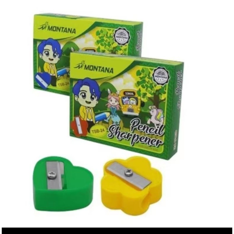 

serutan pensil/rautan pensil/sharpener warna warni